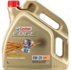 Castrol 0W20 Edge Titanium LL IV 4L hind ja info | Castrol Autokaubad | kaup24.ee