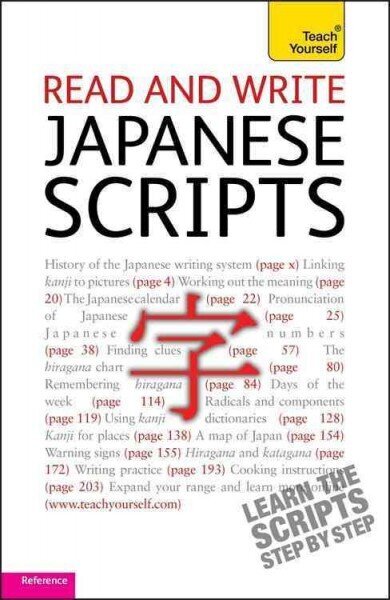 Read and write Japanese scripts: Teach yourself hind ja info | Võõrkeele õppematerjalid | kaup24.ee