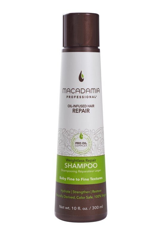 Kerge niisutav šampoon kõikidele juuksetüüpidele (Weightless Repair Shampoo) hind ja info | Šampoonid | kaup24.ee