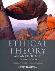 Ethical Theory: An Anthology 2nd Edition цена и информация | Исторические книги | kaup24.ee