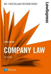 Law Express: Company Law 5th edition hind ja info | Majandusalased raamatud | kaup24.ee