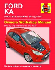 Ford Ka (09-Sept'16) 58 to 66 reg цена и информация | Путеводители, путешествия | kaup24.ee