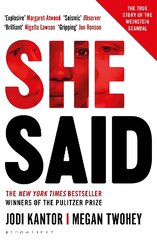 She Said: The true story of the Weinstein scandal цена и информация | Биографии, автобиогафии, мемуары | kaup24.ee