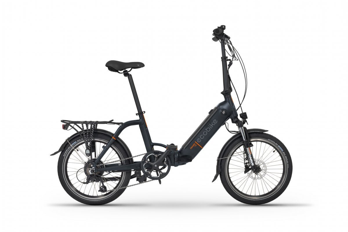 Elektrijalgratas Ecobike Rhino 14,5 Ah Greenway, must hind ja info | Elektrirattad | kaup24.ee