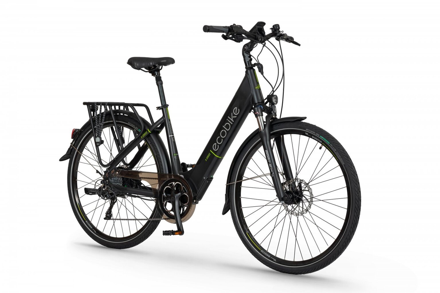 Elektrijalgratas Ecobike X-Cross 17,5 Ah LG, must hind ja info | Elektrirattad | kaup24.ee