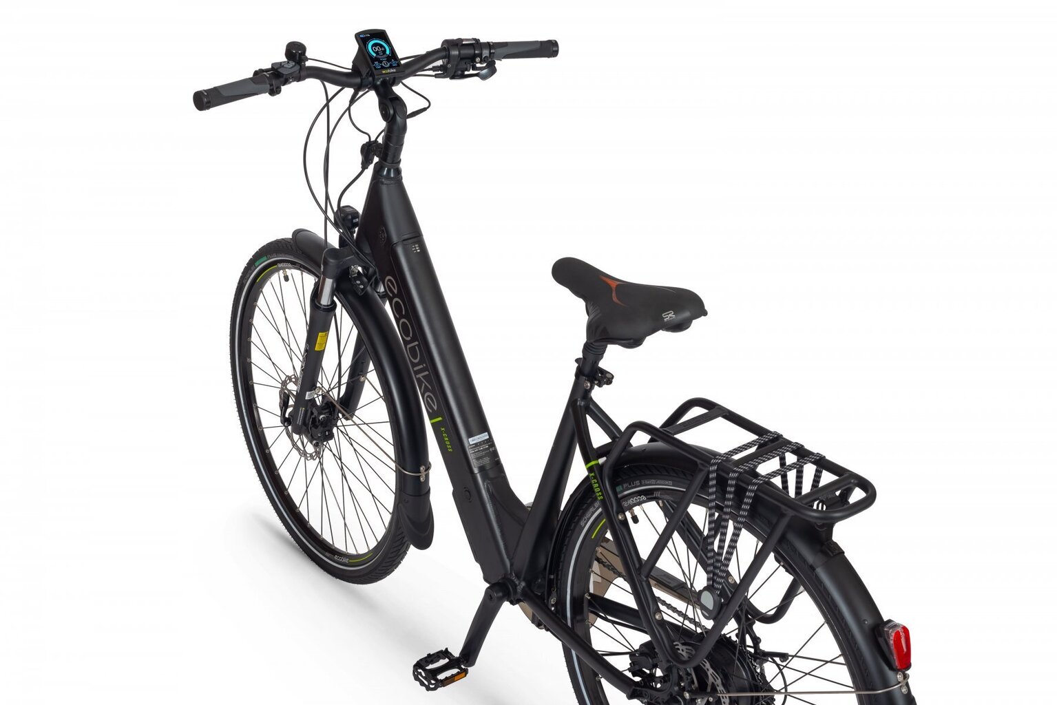 Elektrijalgratas Ecobike X-Cross 17,5 Ah LG, must hind ja info | Elektrirattad | kaup24.ee