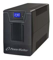 PowerWalker VI 1000 SCL FR "Line-Interactive" 1 kVA 600 W 4 vahelduvvoolu väljundit цена и информация | Источники бесперебойного питания (UPS) | kaup24.ee