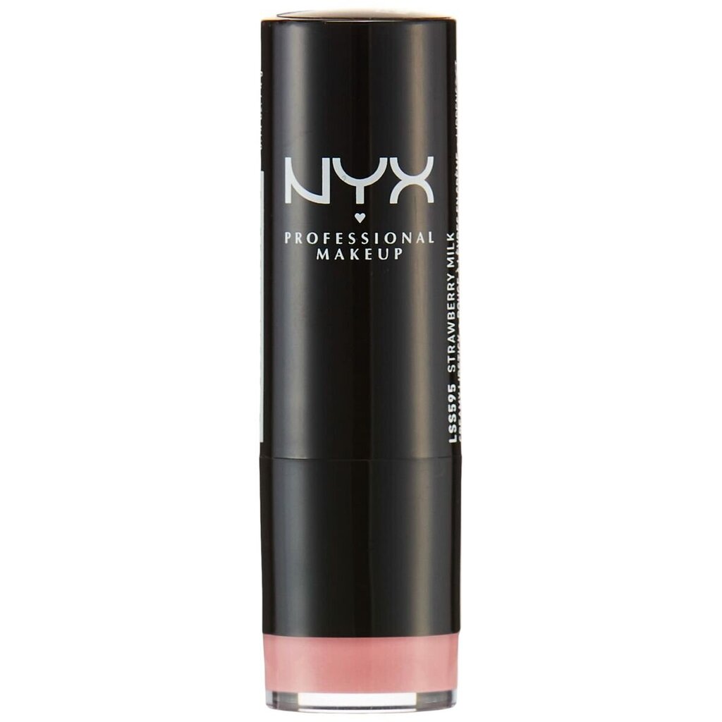 Huulepulk NYX Round Lipstick Strawberry Milk 4 g, roosa цена и информация | Huulepulgad, -läiked, -palsamid, vaseliin | kaup24.ee