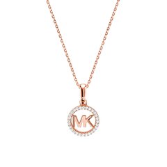 Колье из бронзы с глиттерным кулоном Michael Kors, MKC1108AN791 (цепочка, кулон) цена и информация | Украшения на шею | kaup24.ee