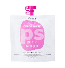 Окрашивающая маска для волос Цветная маска Fanola Розовый сахар, 30 мл цена и информация | Краска для волос | kaup24.ee