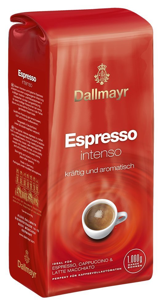 Kohvioad Dallmayr Espresso Intenso, 1 kg hind ja info | Kohv, kakao | kaup24.ee