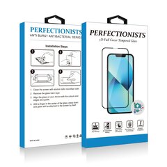 LCD kaitsev karastatud klaas 5D Perfectionists Samsung G990 S21 FE 5G kumer must hind ja info | Ekraani kaitsekiled | kaup24.ee