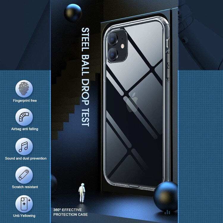 Telefoniümbris X-Level Space II Apple iPhone 14 Pro läbipaistev цена и информация | Telefoni kaaned, ümbrised | kaup24.ee