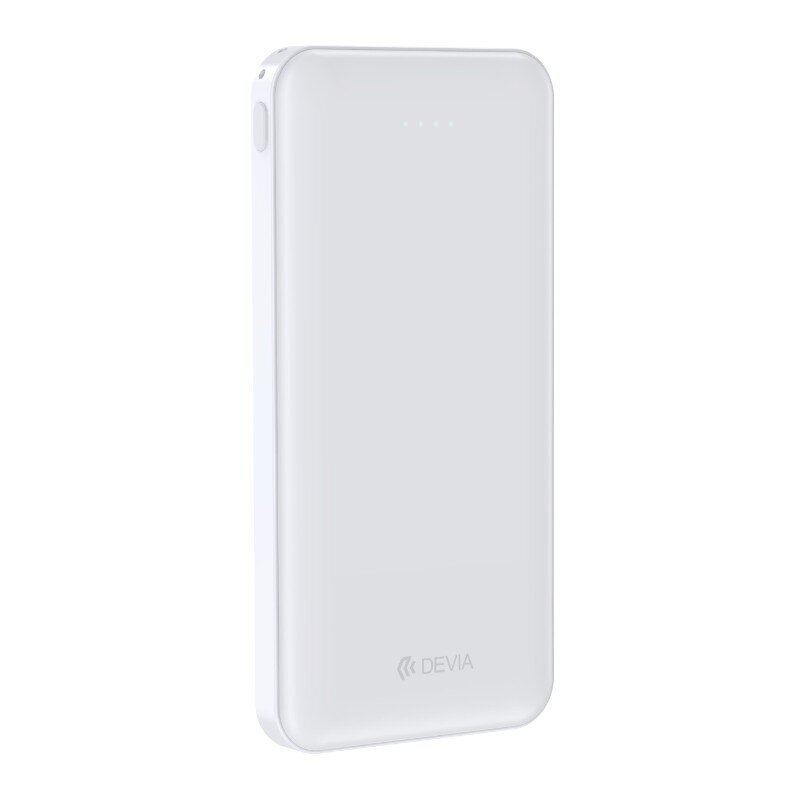 Väline aku Power Bank Devia Kintone Series 10000mAh valge hind ja info | Akupangad | kaup24.ee