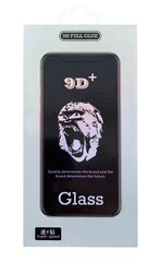 LCD kaitsev karastatud klaas 9D Gorilla Apple iPhone 14 must цена и информация | Защитные пленки для телефонов | kaup24.ee