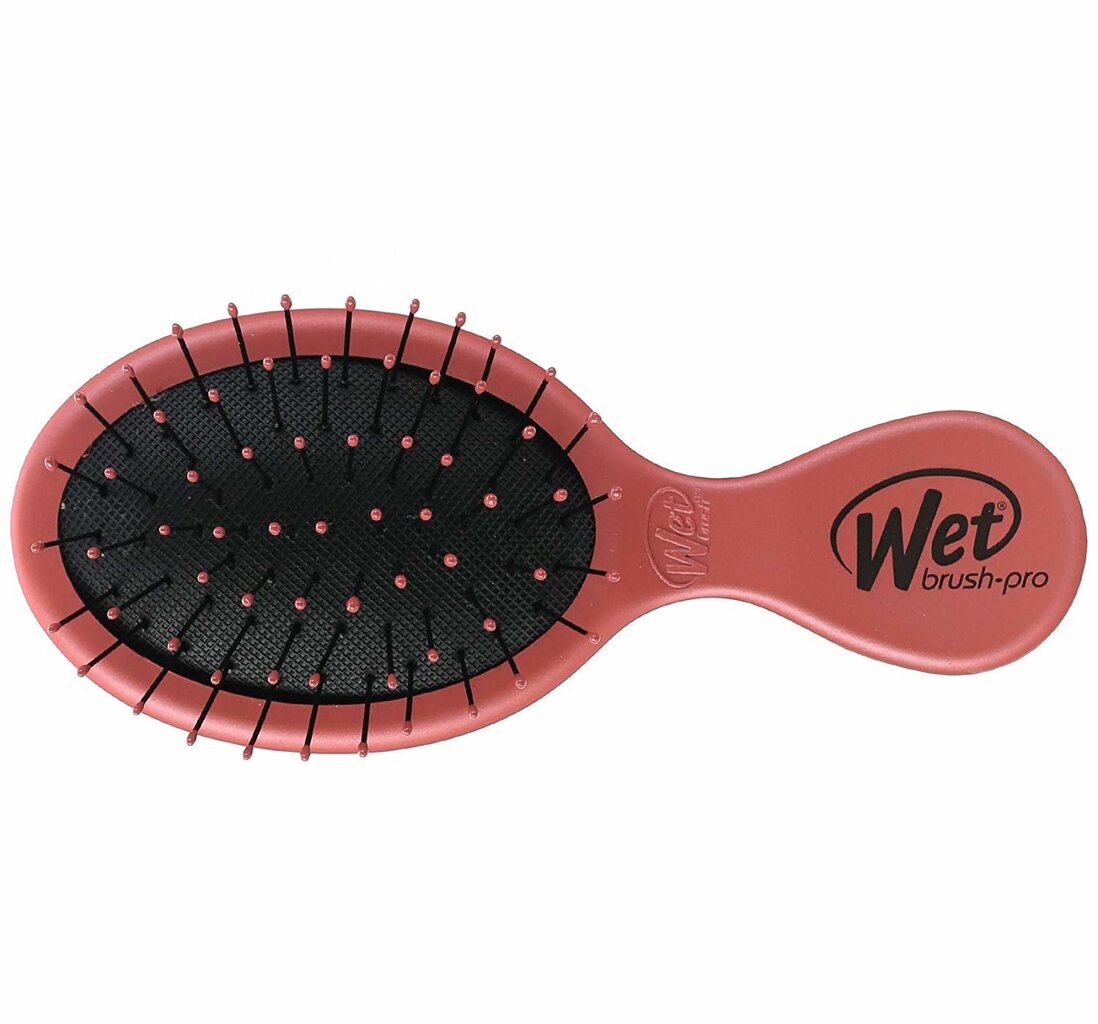 Ovaalne juuksehari Wet Brush Lil' Punchy Pink hind ja info | Juukseharjad, kammid, juuksuri käärid | kaup24.ee