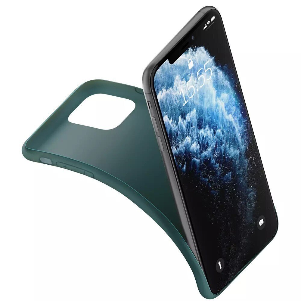 Telefoniümbris 3mk Matt Case Samsung S916 S23 Plus 5G tumeroheline hind ja info | Telefoni kaaned, ümbrised | kaup24.ee