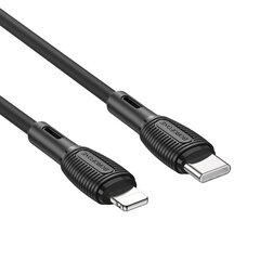 USB кабель Borofone BX86 Advantage PD Type-C на Lightning 1.0m черный цена и информация | Borofone 43757-uniw | kaup24.ee