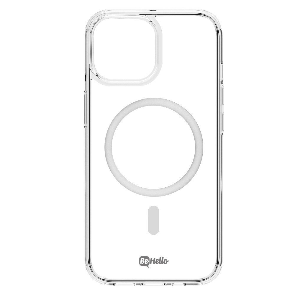 Telefoniümbris BeHello Magnetic Ring Apple iPhone 14 Plus läbipaistev hind ja info | Telefoni kaaned, ümbrised | kaup24.ee