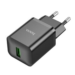 Сетевая зарядка Hoco N26 USB-A Quick Charge 3.0 18W + Type-C белая цена и информация | Зарядные устройства для телефонов | kaup24.ee