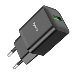 Сетевая зарядка Hoco N26 USB-A Quick Charge 3.0 18W + Type-C белая цена и информация | Зарядные устройства для телефонов | kaup24.ee