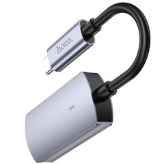 Адаптер Hoco UA20 Presage Type-C to HDMI серый цена и информация | Адаптер Aten Video Splitter 2 port 450MHz | kaup24.ee