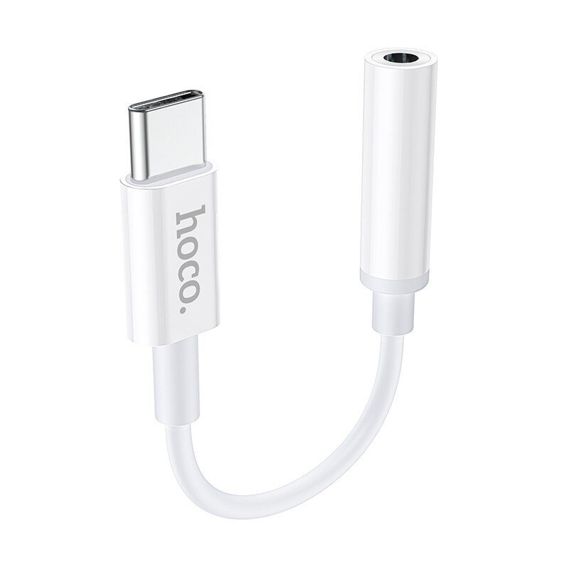 Audio adapter Hoco LS30 Type-C to 3.5mm valge hind ja info | USB jagajad, adapterid | kaup24.ee
