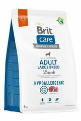 Brit Care Hypoallergenic для собак крупных пород, с ягненком, 3 кг цена и информация | Сухой корм для собак | kaup24.ee