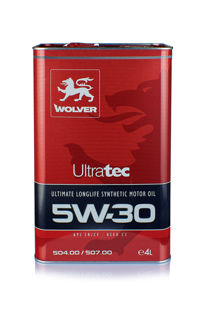 Wolver UltraTec sünteetiline mootoriõli, 5W-30, 4L цена и информация | Mootoriõlid | kaup24.ee