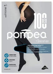 Naiste sukkpüksid Pompea Sensation Nero, 100 DEN цена и информация | Колготки | kaup24.ee