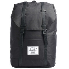 Seljakott Herschel Retreat Backpack, unisex, must värv hind ja info | Spordikotid, seljakotid | kaup24.ee