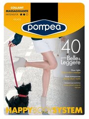 Naiste sukkpüksid Pompea HBS Velati Sheer Black, 40 DEN цена и информация | Колготки | kaup24.ee