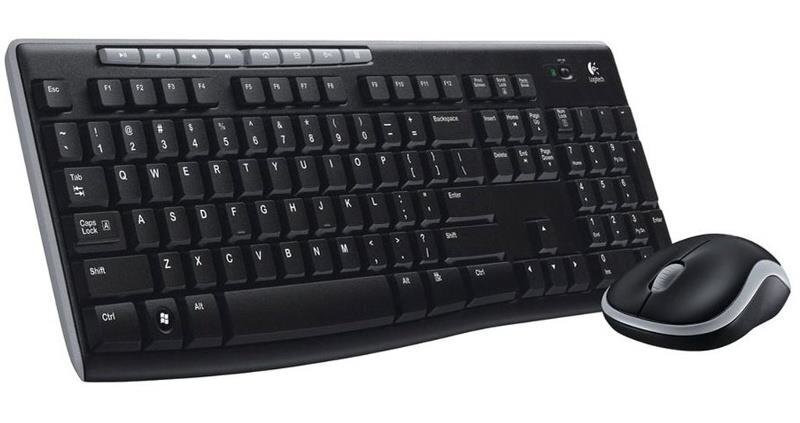 Logitech Wireless Combo MK270 QWERTZ цена и информация | Klaviatuurid | kaup24.ee