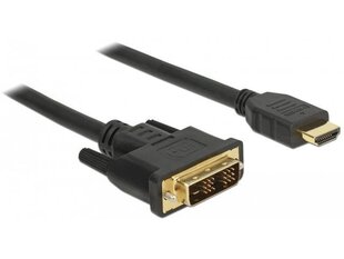 Delock 85584, HDMI/DVI-D, 2 м цена и информация | Кабели и провода | kaup24.ee