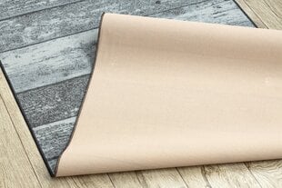 Ковровая дорожка Deski, серый цвет, 57 x 260 см цена и информация | Ковры | kaup24.ee