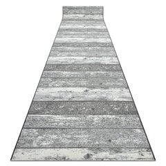 Ковровая дорожка Deski, серый цвет, 57 x 450 см цена и информация | Ковры | kaup24.ee