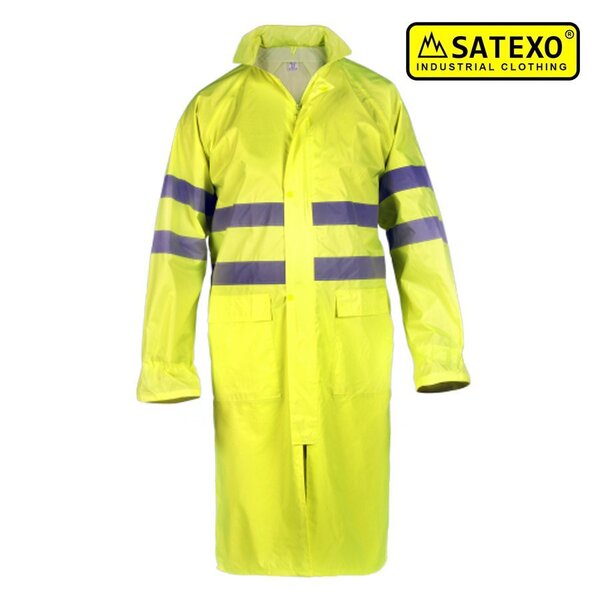 Väga tugev vihmamantel Satexo RNLHVY, kollane hind ja info | Tööriided | kaup24.ee