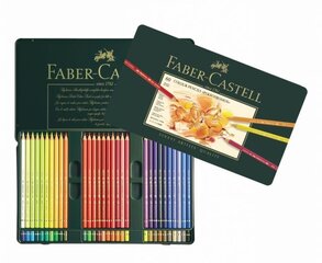 Художественные карандаши Faber-Castell Polychromos, 60 цветов цена и информация | Принадлежности для рисования, лепки | kaup24.ee