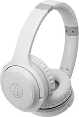 Audio Technica Headphones with Built-in Mic and Controls ATH-S200BTWH Headband цена и информация | Наушники | kaup24.ee