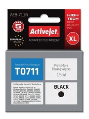 Laserprinteri kassett ActiveJet Epson T0711 must hind ja info | Tindiprinteri kassetid | kaup24.ee