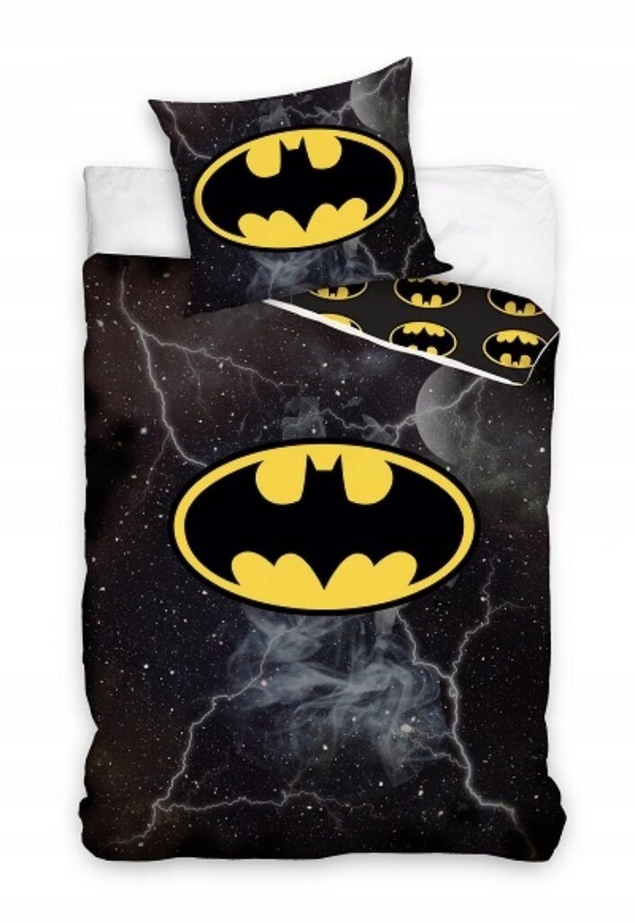 Laste voodipesu komplekt Batman 160x200, 2 tk. цена и информация | Beebide ja laste voodipesu | kaup24.ee