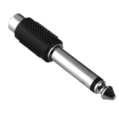 Audio adapter Hama, RCA/ 6,3 mm ühendus цена и информация | Hama Aксессуары для компьютеров | kaup24.ee