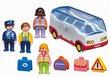 6773 PLAYMOBIL® 1.2.3 Lennujaama buss цена и информация | Klotsid ja konstruktorid | kaup24.ee