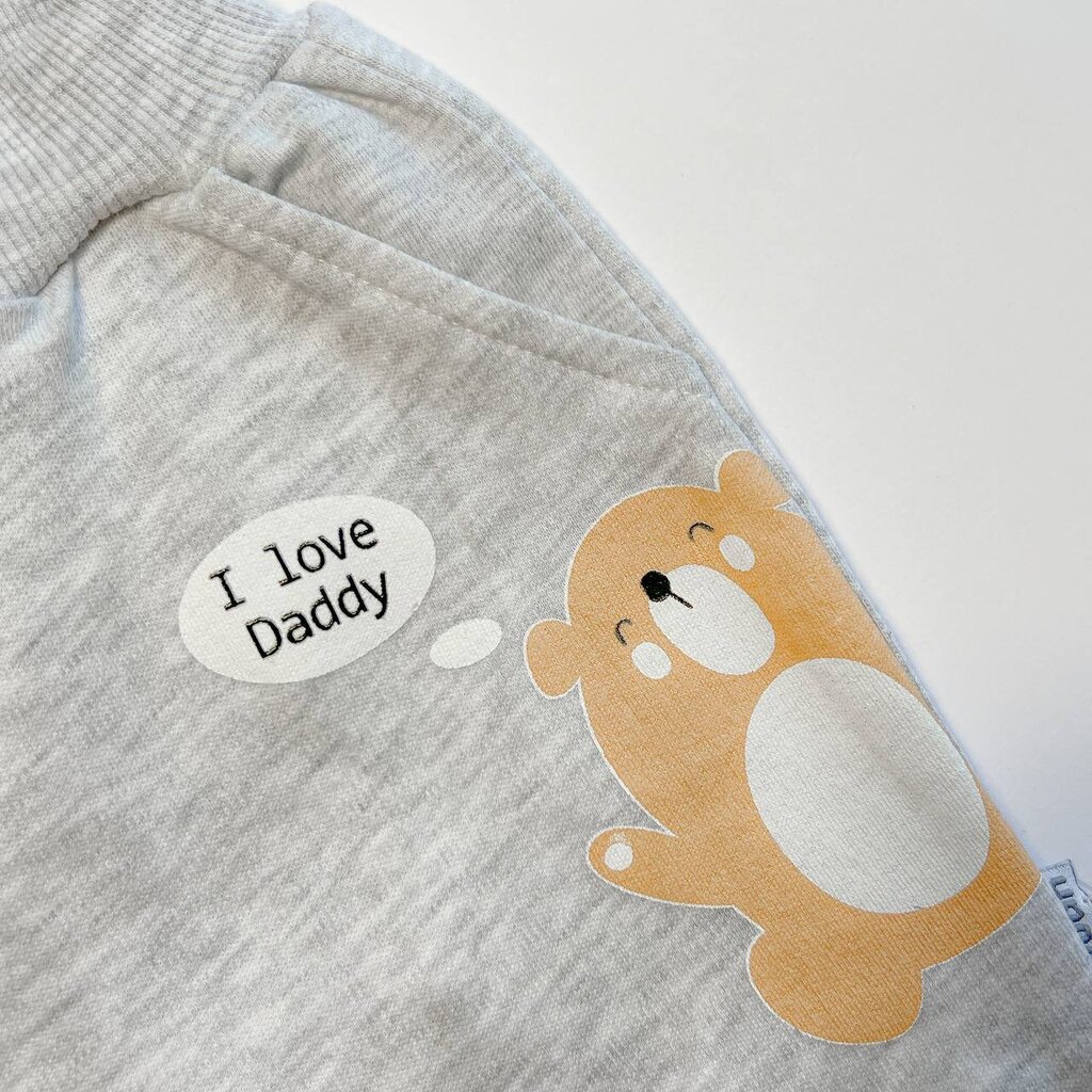 Beebiriiete komplekt "I love Daddy", KidsHouse hind ja info | Beebiriiete komplektid | kaup24.ee