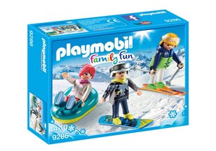 9286 Playmobil® Family Fun Трио фанатов зимних видов спорта цена и информация | Конструкторы и кубики | kaup24.ee