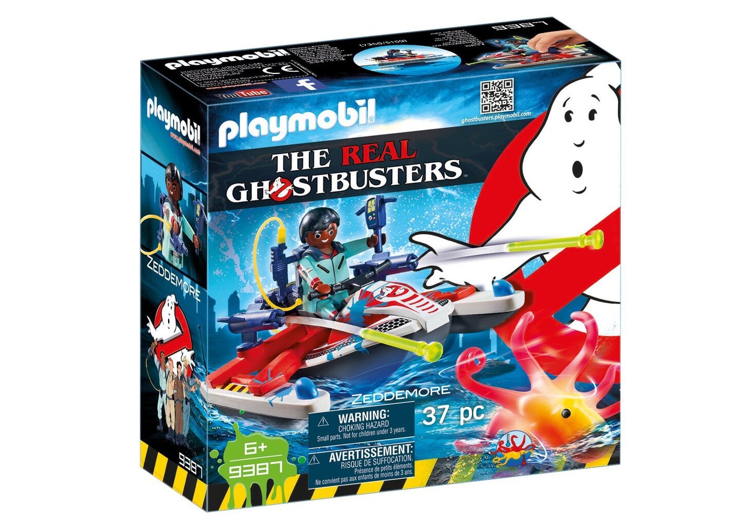 9387 PLAYMOBIL® The Real Ghostbuster Zeddemoreja vesiratas hind ja info | Klotsid ja konstruktorid | kaup24.ee