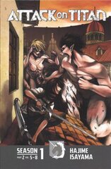 Attack On Titan Season 1 Part 2 Manga Box Set цена и информация | Фантастика, фэнтези | kaup24.ee