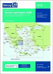 Imray Chart G14: Saronic and Argolic Gulfs New edition цена и информация | Книги по социальным наукам | kaup24.ee