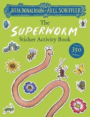 Superworm Sticker Book hind ja info | Väikelaste raamatud | kaup24.ee