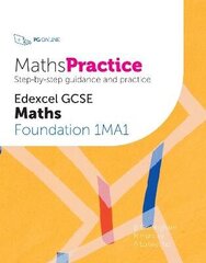 MathsPractice Edexcel GCSE Maths Foundation 1MA1 2021 hind ja info | Noortekirjandus | kaup24.ee